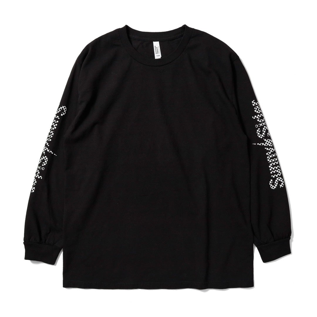 2025 AW / SunnyChecker LongsleeveTshirt Black