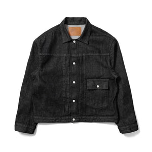 2025 S/S Denim Jaket  Black