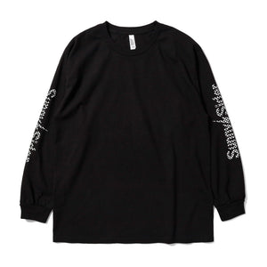 2025 S/S long sleeve Tshirt Checker Black