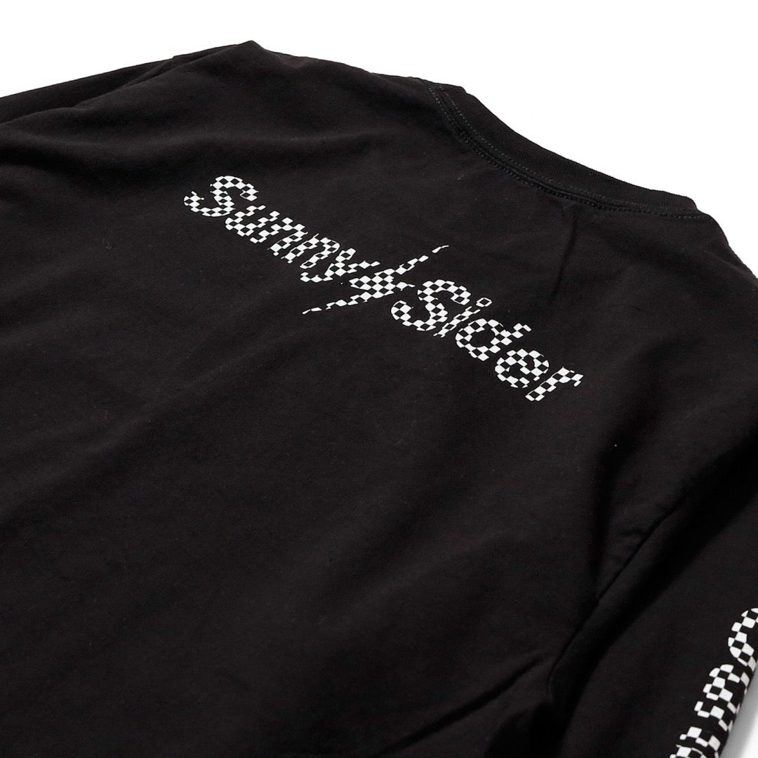 2025 AW / SunnyChecker LongsleeveTshirt Black – サニーシーサイダー