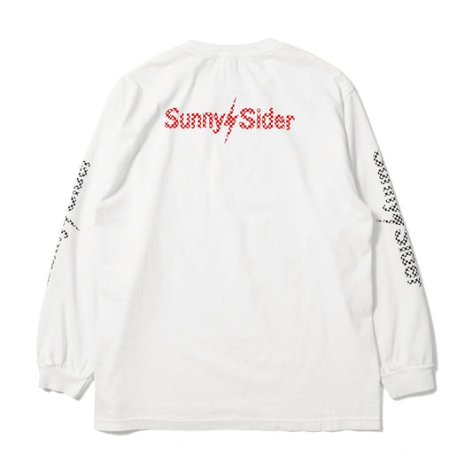 2025 AW / SunnyChecker LongsleeveTshirt  White