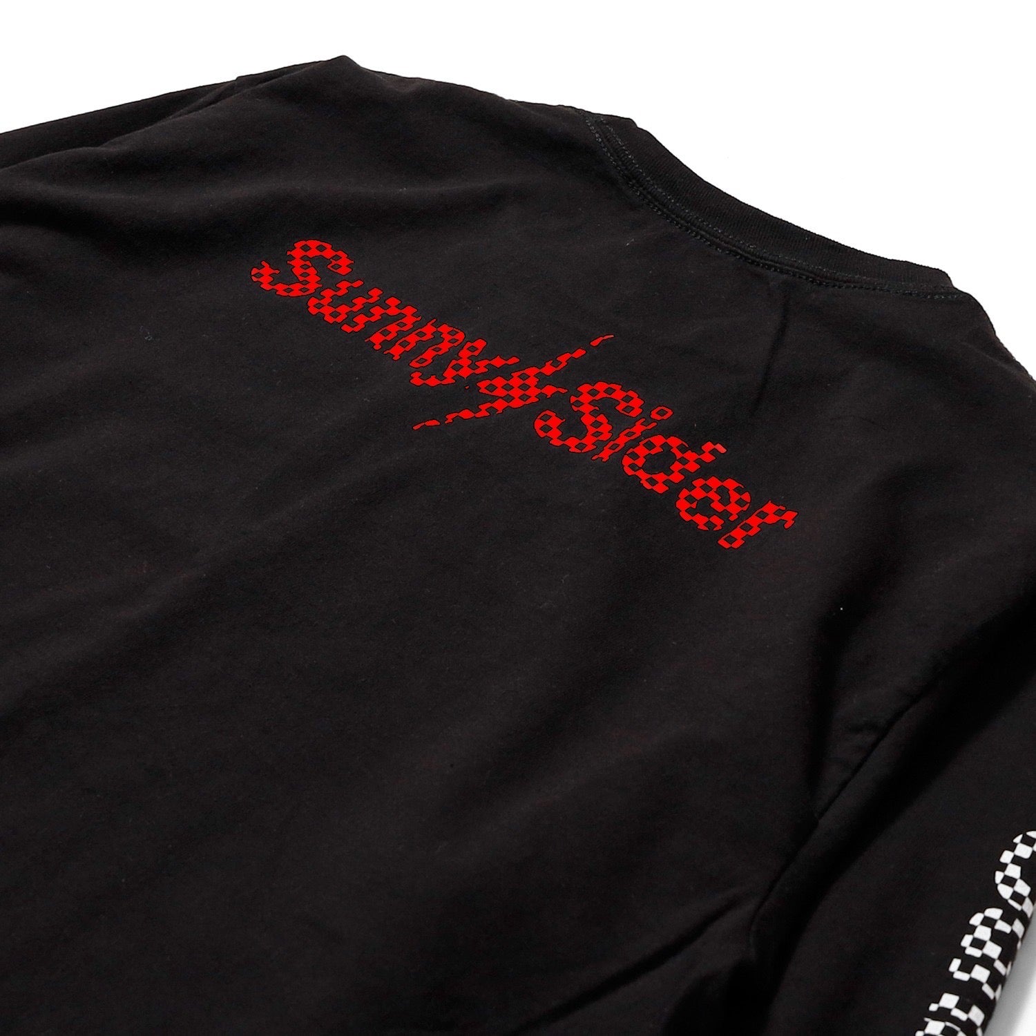 2026 SS / SunnyChecker LongsleeveTshirt Black – サニーシーサイダー