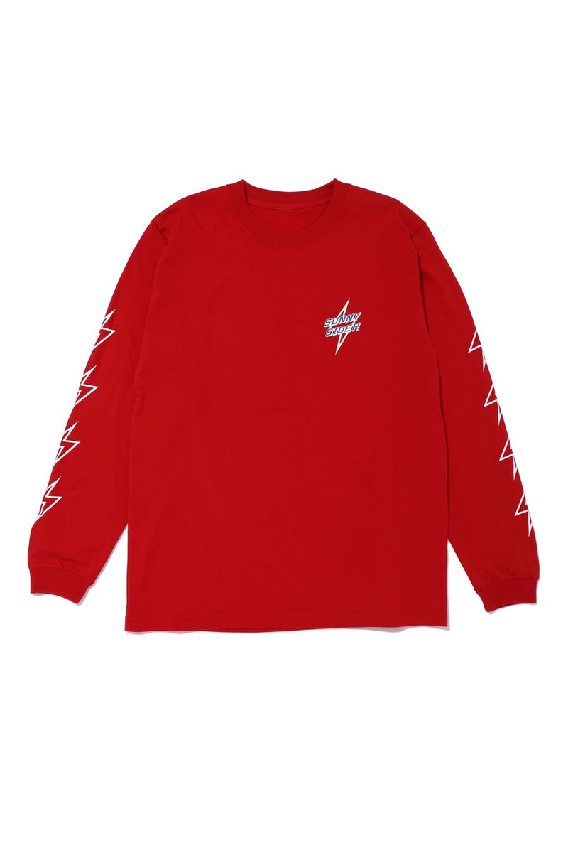 21SCS-WS-BOLT L/S Tee / RED